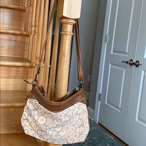 Myra Peach Crossbody